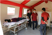TRAKYA ÜNİVERSİTESİ HASTANESİNDE HASTANE AFET PLANI (HAP) TATBİKATI YAPILDI