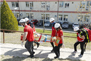 TRAKYA ÜNİVERSİTESİ HASTANESİNDE HASTANE AFET PLANI (HAP) TATBİKATI YAPILDI