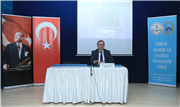 REKTÖR PROF. DR. ERHAN TABAKOĞLU, LİSELİ ÖĞRENCİLER İLE BİR ARAYA GELDİ