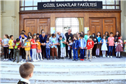 ÇOCUK VE USTA SANATÇILAR 23 NİSAN’I BİRLİKTE KUTLADI