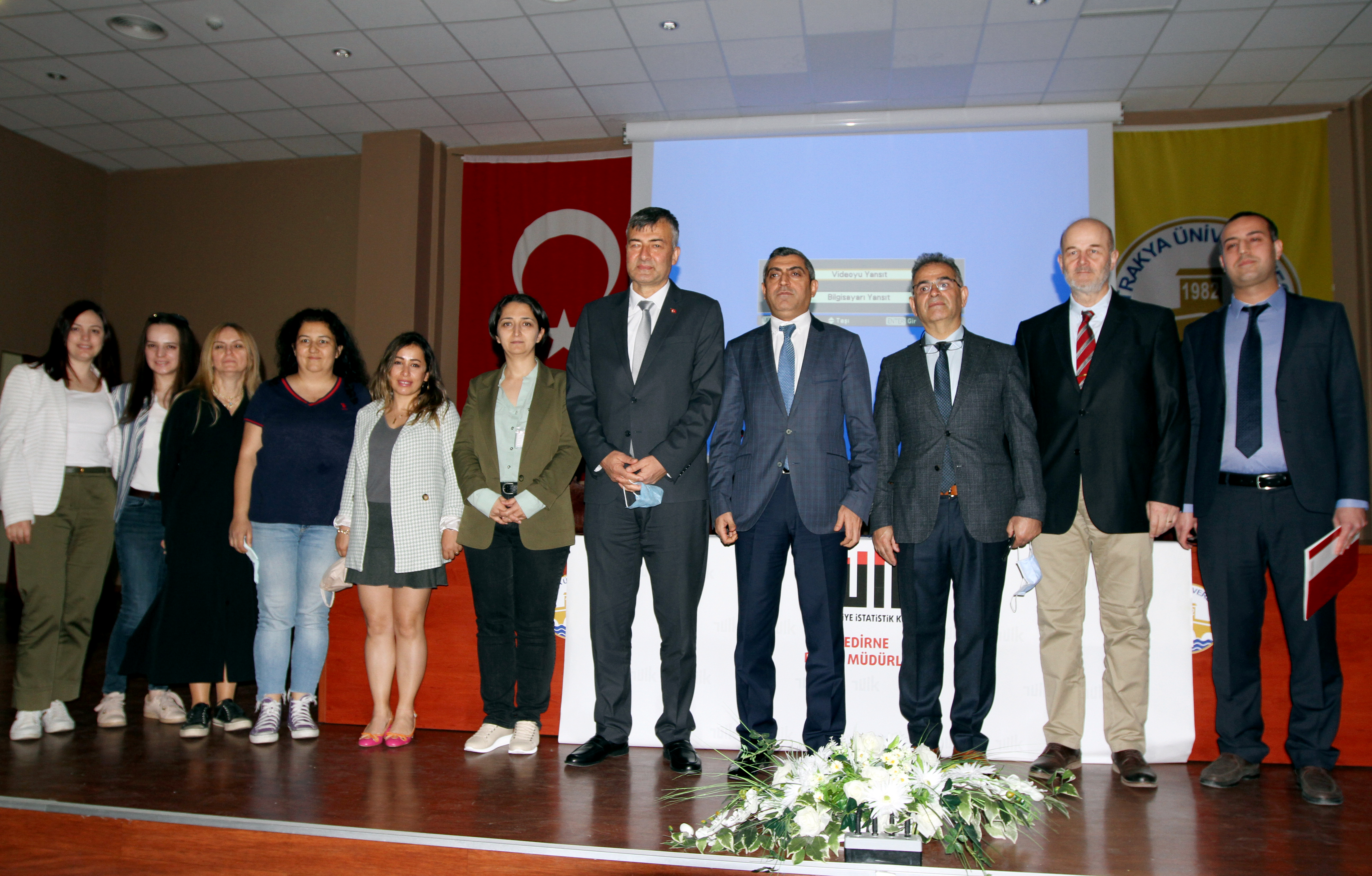 TÜRKİYE İSTATİSTİK GÜNÜ VE TRAKYA ÜNİVERSİTESİ 40'INCI KURULUŞ YILI PROGRAMI GERÇEKLEŞTİRİLDİ
