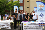 TRAKYA ÜNİVERSİTESİNDE “TOPLULUKLAR BULUŞUYOR” ETKİNLİĞİ DÜZENLENDİ