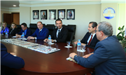 TRAKYA ÜNİVERSİTESİNE KOSOVA KALKINMA BAKANLIĞINDAN ZİYARET