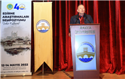 “ŞEHİR KÜLTÜRÜ” BAŞLIĞIYLA GERÇEKLEŞTİRİLEN EDİRNE ARAŞTIRMALARI SEMPOZYUMU SONA ERDİ