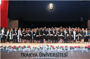 TRAKYA ÜNİVERSİTESİNDE MEZUNİYET COŞKUSU, EDİRNE SOSYAL BİLİMLER MESLEK YÜKSEKOKULU İLE BAŞLADI