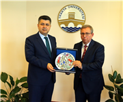 EDİRNE VALİSİ HÜSEYİN KÜRŞAT KIRBIYIK’TAN TRAKYA ÜNİVERSİTESİNE ZİYARET
