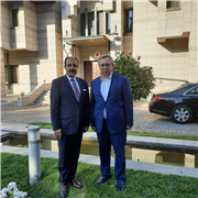 TBMM BAŞKANI PROF. DR. MUSTAFA ŞENTOP VE REKTÖRLERDEN BAKÜ BÜYÜKELÇİSİ’NE ZİYARET