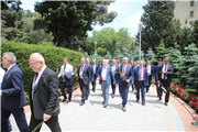 TÜRK REKTÖRLER BAKÜ TÜRK ŞEHİTLİĞİ’NDE