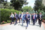TÜRK REKTÖRLER BAKÜ TÜRK ŞEHİTLİĞİ’NDE