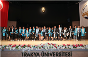 EDİRNE TEKNİK BİLİMLER MESLEK YÜKSEKOKULUNDA MEZUNİYET SEVİNCİ
