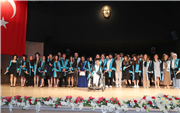 EDİRNE TEKNİK BİLİMLER MESLEK YÜKSEKOKULUNDA MEZUNİYET SEVİNCİ