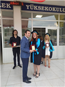 İPSALA MESLEK YÜKSEKOKULUNDA MEZUNİYET HEYECANI YAŞANDI