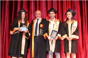 FEN FAKÜLTESİNDE MEZUNİYET COŞKUSU YAŞANDI 