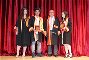FEN FAKÜLTESİNDE MEZUNİYET COŞKUSU YAŞANDI 