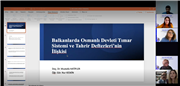 TRAKYA ÜNİVERSİTESİ EV SAHİPLİĞİNDE II. ULUSLARARASI OSMANLI İZLERİ SEMPOZYUMU DÜZENLENDİ