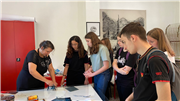 TRAKYA ÜNİVERSİTESİ GÜZEL SANATLAR FAKÜLTESİNDE EDİRNE LİSESİ İLE WORKSHOP ÇALIŞMASI YAPILDI