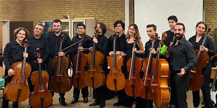 TRAKYA ÜNİVERSİTESİ DEVLET KONSERVATUVARI VİYOLONSEL TOPLULUĞU’NDAN ALMANYA’DA MÜTHİŞ KONSER