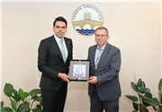 YTB BAŞKANI ABDULLAH EREN’DEN TRAKYA ÜNİVERSİTESİ REKTÖRÜ PROF. DR. ERHAN TABAKOĞLU’NA ZİYARET