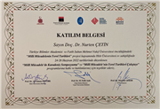 TRAKYA ÜNİVERSİTESİNDEN DOÇ. DR. NURTEN ÇETİN, ÇORUM’DA SEMPOZYUM VE ÇALIŞTAYA KATILDI