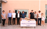 TRAKYA ÜNİVERSİTESİ VAKFINDAN ÖĞRENCİLERE KUMANYA SÜRPRİZİ