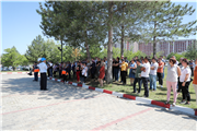TRAKYA ÜNİVERSİTESİ REKTÖRLÜĞÜNDE AFET TATBİKATI YAPILDI