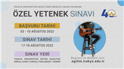 MÜZİK ÖĞRETMENLİĞİ LİSANS PROGRAMI ÖZEL YETENEK SINAVI BAŞVURULARI