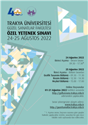 GÜZEL SANATLAR FAKÜLTESİ LİSANS PROGRAMLARI ÖZEL YETENEK SINAVI BAŞVURULARI
