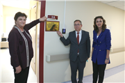TRAKYA ÜNİVERSİTESİNİN ULUSLARARASI MEZUNU, ULUSLARARASI HASTA BİRİMİNDE ODA YENİLEDİ