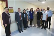 TRAKYA ÜNİVERSİTESİNİN ULUSLARARASI MEZUNU, ULUSLARARASI HASTA BİRİMİNDE ODA YENİLEDİ