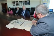 TEKNOFEST 2022’DE İLK 10’A GİREN TRAKYA ÜNİVERSİTESİ SİMURG ROKET TAKIMI’NDAN REKTÖR PROF. DR. ERHAN TABAKOĞLU’NA ZİYARET