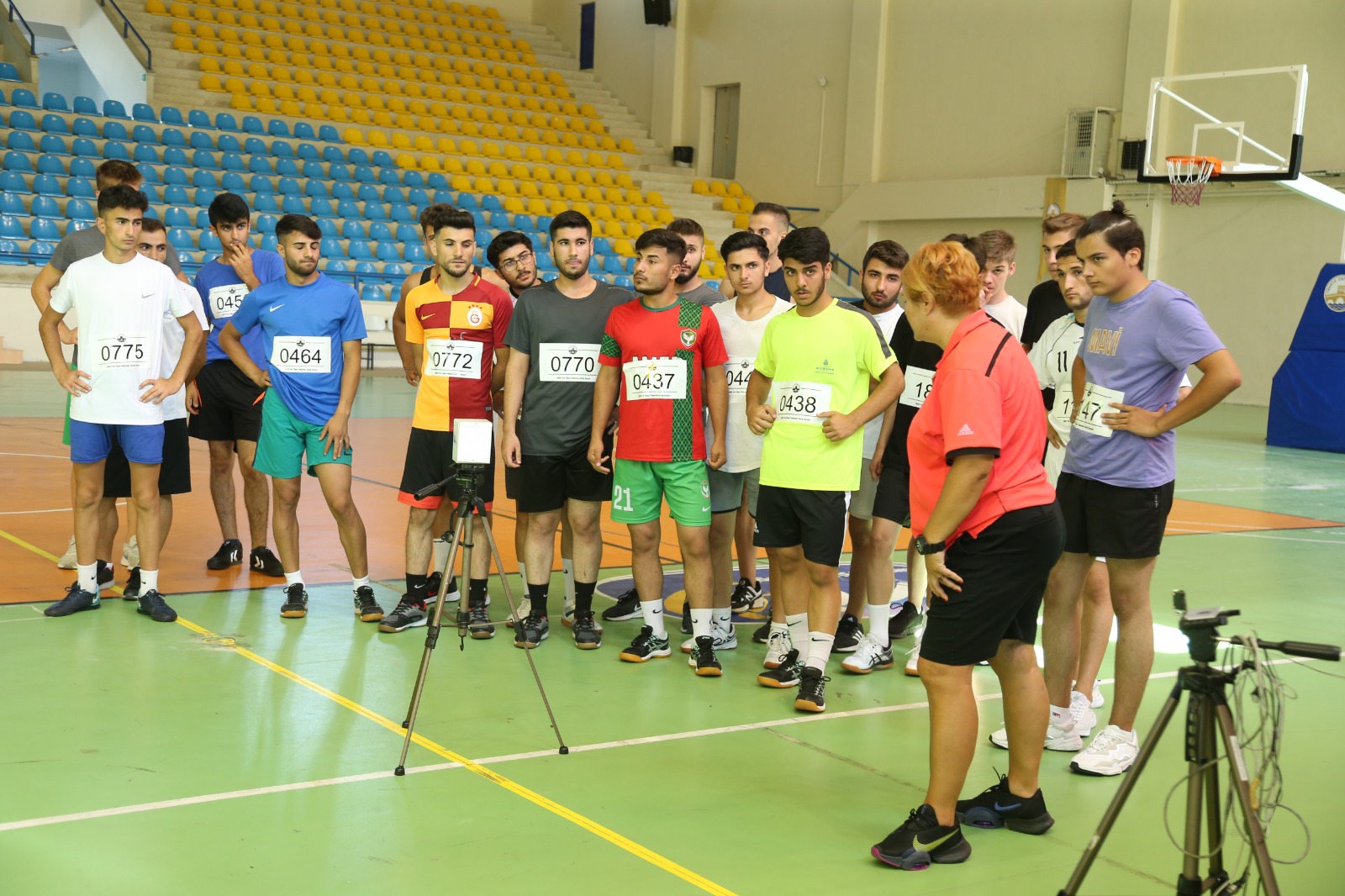 KIRKPINAR SPOR BİLİMLERİ FAKÜLTESİ’NDE ÖĞRENCİ ADAYLARI İÇİN YETENEK SINAVI HEYECANI YAŞANDI