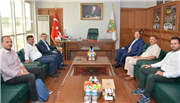 REKTÖR PROF. DR. ERHAN TABAKOĞLU’NDAN, EDİRNE TİCARET BORSASI YÖNETİM KURULU BAŞKANI ÖZAY ÖZTÜRK’E ZİYARET