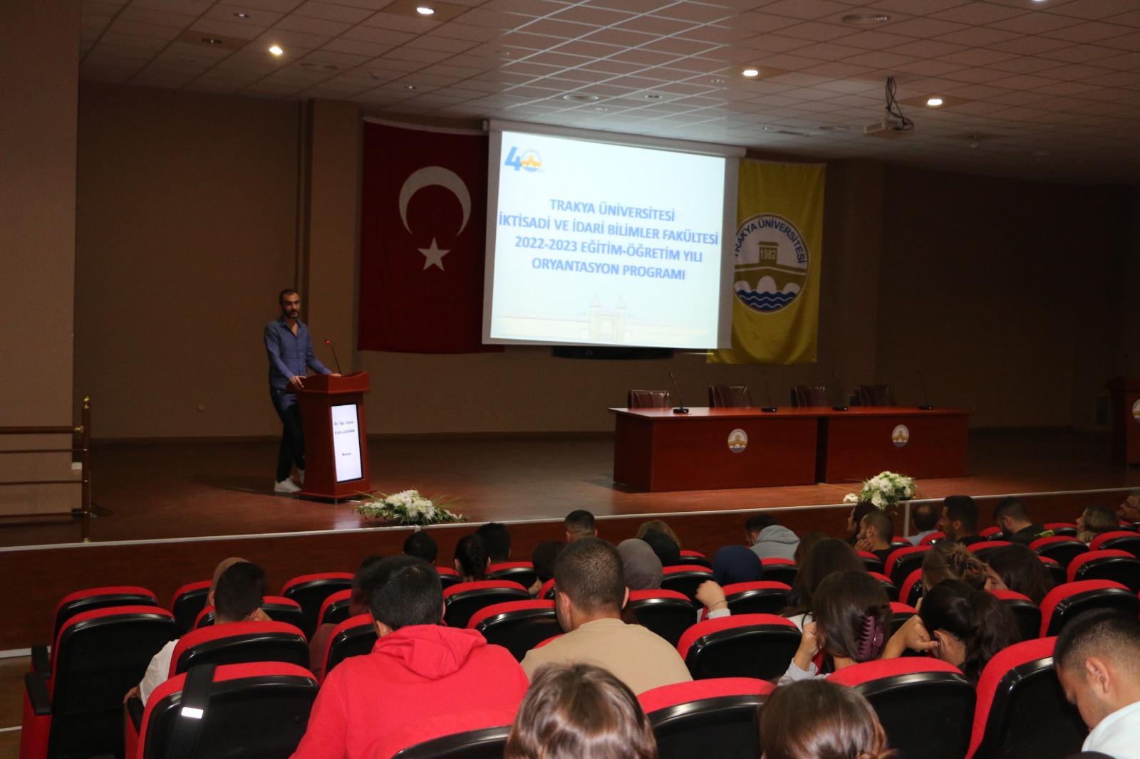 İKTİSADİ VE İDARİ BİLİMLER FAKÜLTESİ TARAFINDAN ORYANTASYON PROGRAMI GERÇEKLEŞTİRİLDİ
