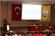 İKTİSADİ VE İDARİ BİLİMLER FAKÜLTESİ TARAFINDAN ORYANTASYON PROGRAMI GERÇEKLEŞTİRİLDİ