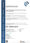 TRAKYA ÜNİVERSİTESİ SAĞLIK KÜLTÜR VE SPOR DAİRE BAŞKANLIĞI ULUSLARARASI AKREDİTE OLDU