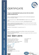 TRAKYA ÜNİVERSİTESİ SAĞLIK KÜLTÜR VE SPOR DAİRE BAŞKANLIĞI ULUSLARARASI AKREDİTE OLDU