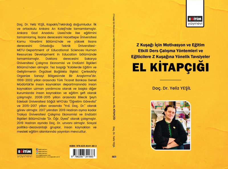DOÇ. DR. YELİZ YEŞİL’DEN GENÇLERE YÖNELİK YENİ BİR KİTAP