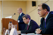 TÜRKİYE YÜKSEKÖĞRETİM KURULU BAŞKANI PROF. DR. EROL ÖZVAR VE YUNANİSTAN YÜKSEKÖĞRENİM KURUMU BAŞKANI PROF. PERİCLES MİTKAS, “ÇALKANTILI ZAMANLARDA YÜKSEKÖĞRETİMİN ROLÜ”NÜ KONUŞTU