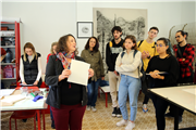 GÜZEL SANATLAR FAKÜLTESİNDE TERESA PEDROSO İLE LİTOGRAFİ WORKSHOP’U GERÇEKLEŞTİRİLDİ