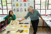 GÜZEL SANATLAR FAKÜLTESİNDE TERESA PEDROSO İLE LİTOGRAFİ WORKSHOP’U GERÇEKLEŞTİRİLDİ