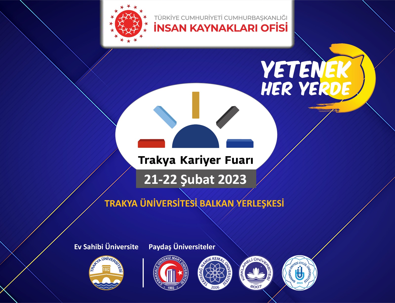 2023 YILININ İLK KARİYER FUARI EDİRNE’DE