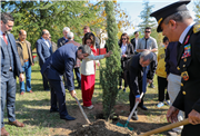 TRAKYA ÜNİVERSİTESİNDE FİDANLAR CUMHURİYETLE BÜYÜYOR