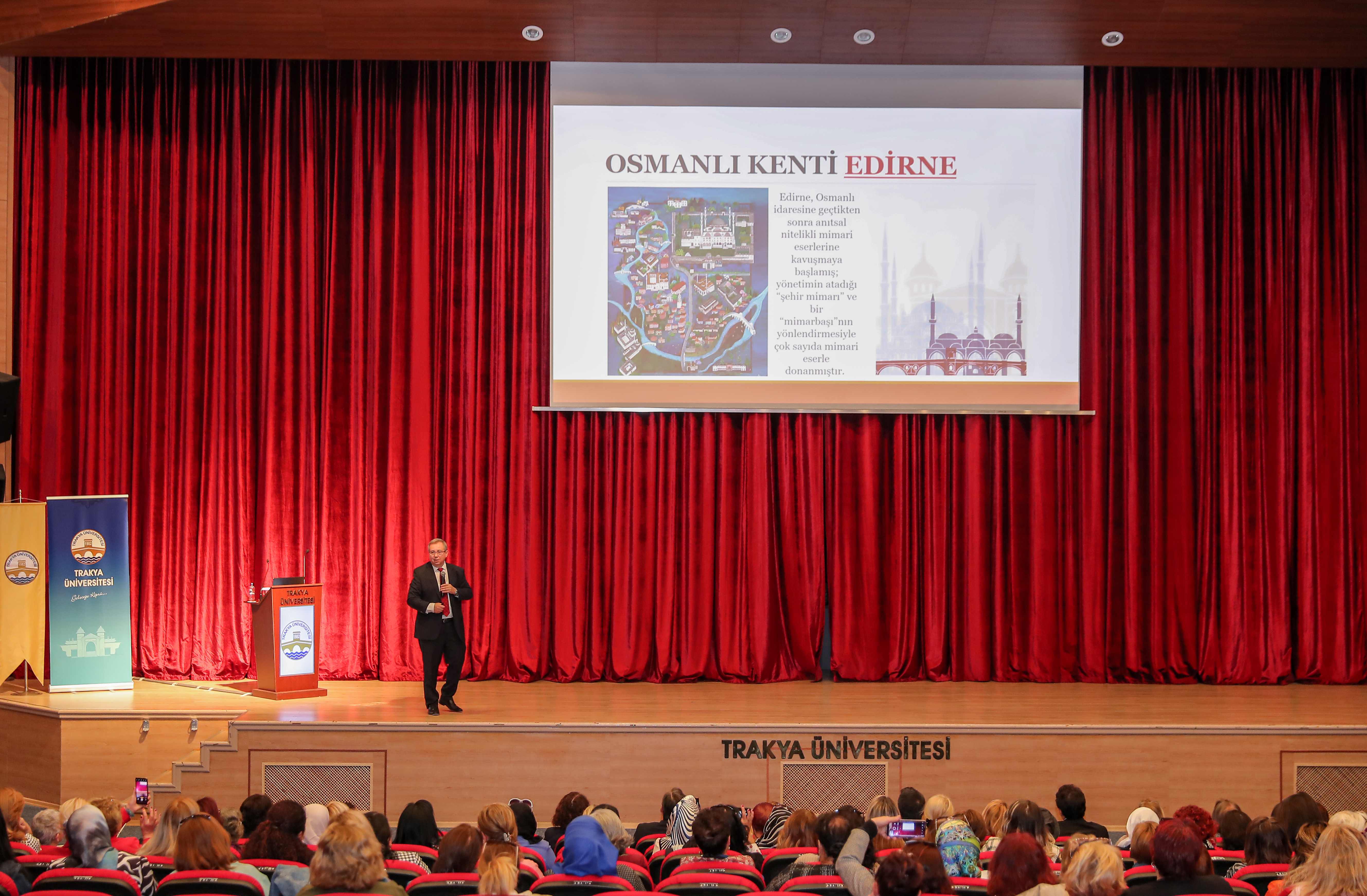 TRAKYA ÜNİVERSİTESİ KADIN MUHTARLARI AĞIRLADI
