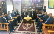 VALİ H. KÜRŞAT KIRBIYIK VE REKTÖR PROF. DR. ERHAN TABAKOĞLU İLE BERABERİNDEKİ HEYETTEN BATI TRAKYA ZİYARETİ