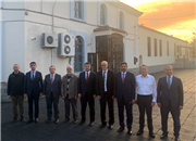 VALİ H. KÜRŞAT KIRBIYIK VE REKTÖR PROF. DR. ERHAN TABAKOĞLU İLE BERABERİNDEKİ HEYETTEN BATI TRAKYA ZİYARETİ
