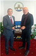 PROF. DR. AHMET SINAV’DAN REKTÖR PROF. DR. ERHAN TABAKOĞLU’NA ZİYARET