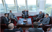 TRAKYA ÜNİVERSİTESİ REKTÖRÜ PROF. DR. ERHAN TABAKOĞLU PRİZREN BELEDİYE BAŞKANI SHAKİR TOTAJ VE BERABERİNDEKİ HEYETİ AĞIRLADI