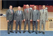 TRAKYA ÜNİVERSİTESİ REKTÖRÜ PROF. DR. ERHAN TABAKOĞLU PRİZREN BELEDİYE BAŞKANI SHAKİR TOTAJ VE BERABERİNDEKİ HEYETİ AĞIRLADI