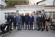 TRAKYA ÜNİVERSİTESİ REKTÖRÜ PROF. DR. ERHAN TABAKOĞLU PRİZREN BELEDİYE BAŞKANI SHAKİR TOTAJ VE BERABERİNDEKİ HEYETİ AĞIRLADI