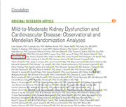 TRAKYA ÜNİVERSİTESİ AKADEMİSYENLERİNİN ÇALIŞMASI CIRCULATION DERGİSİNDE YER ALDI